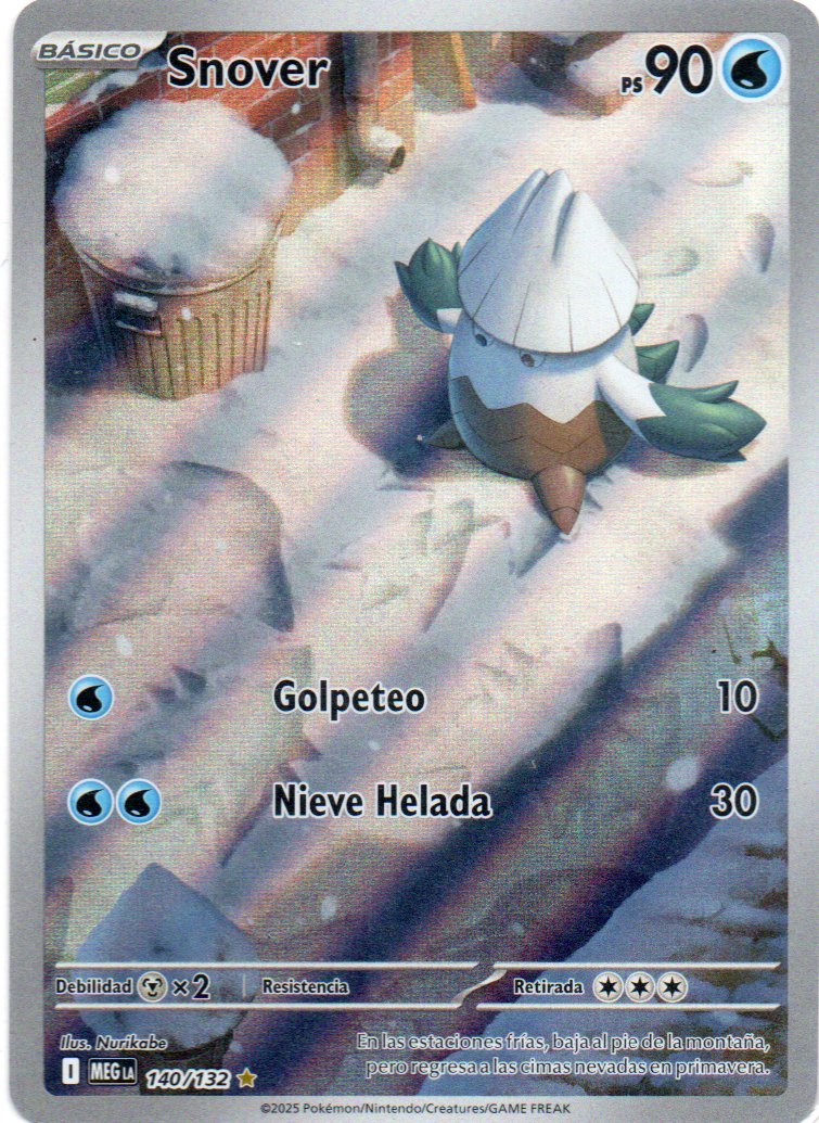 Snover 140 Illustration rare Español