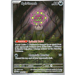 Spiritomb 148 Illustration rare Ingles