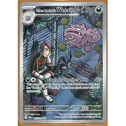 Team Rocket's Weezing 199 Illustration rare Ingles