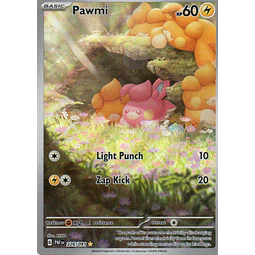 Pawmi 226 illustration rare Ingles