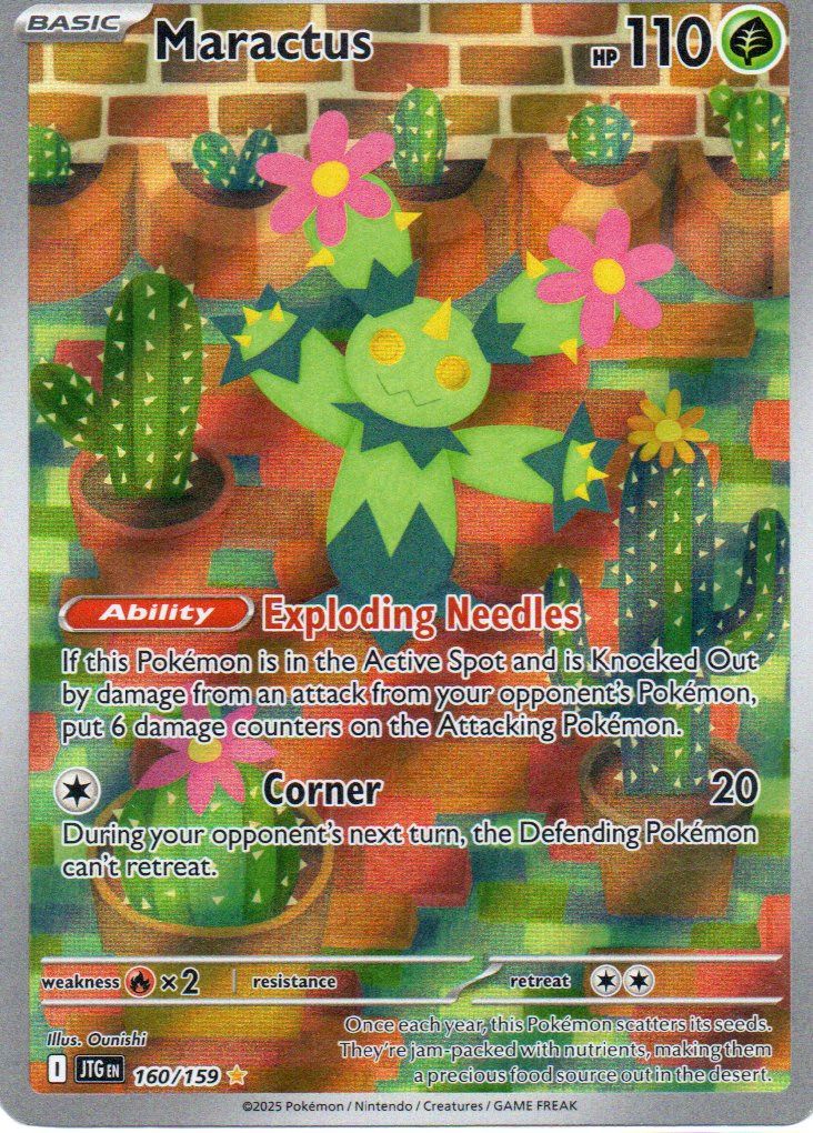 Maractus 160 Illustration rare Ingles