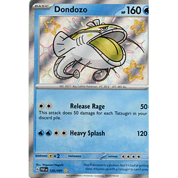 Dondozo 126 Shiny rare Ingles