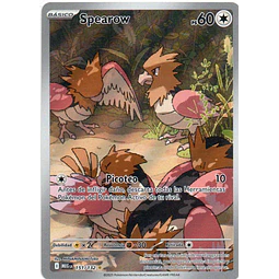 Spearow 151 Illustration rare Español