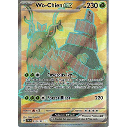 Wo-Chien ex 232 ultra rare Ingles