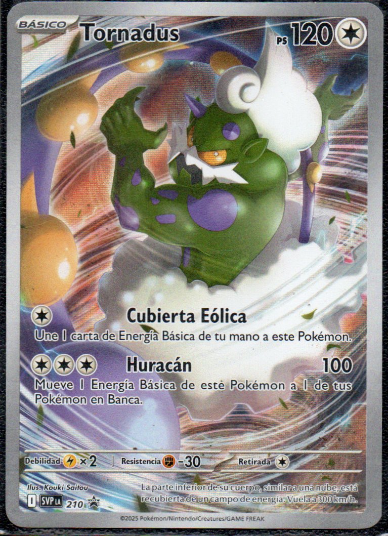 Tornadus 210 Promo Español