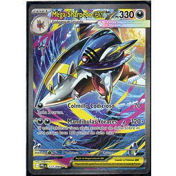 Mega-Sharpedo ex 127 Special Illustration rare Español