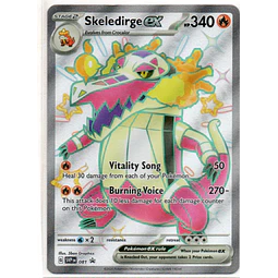 Skeledirge ex 81 Promo Ingles