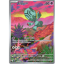 Elgyem 120 Illustration rare Ingles