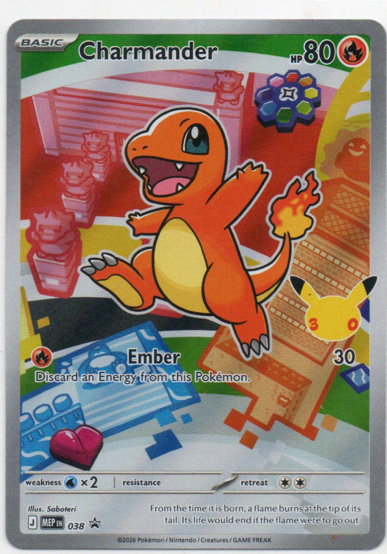 Charmander 38 Promo Ingles