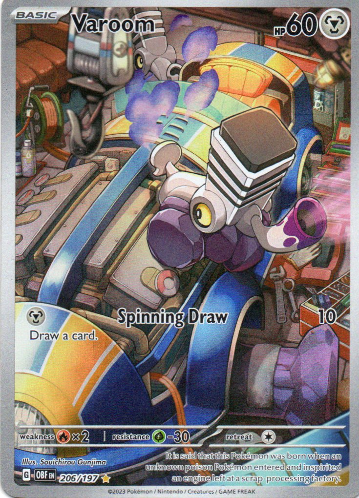 Varoom 206 Illustration rare Español