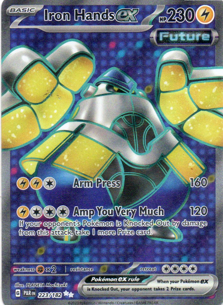 Iron Hands ex 223 ultra rare Ingles