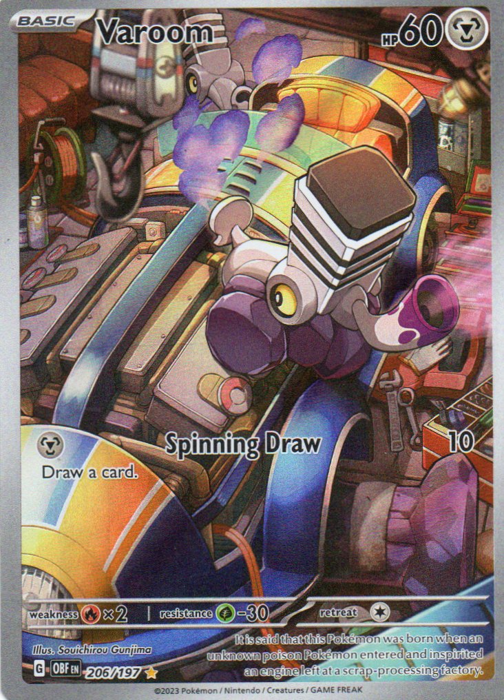 Varoom 206 Illustration rare Ingles