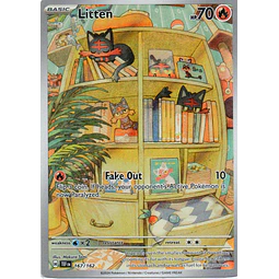 Litten 167 Illustration rare Ingles