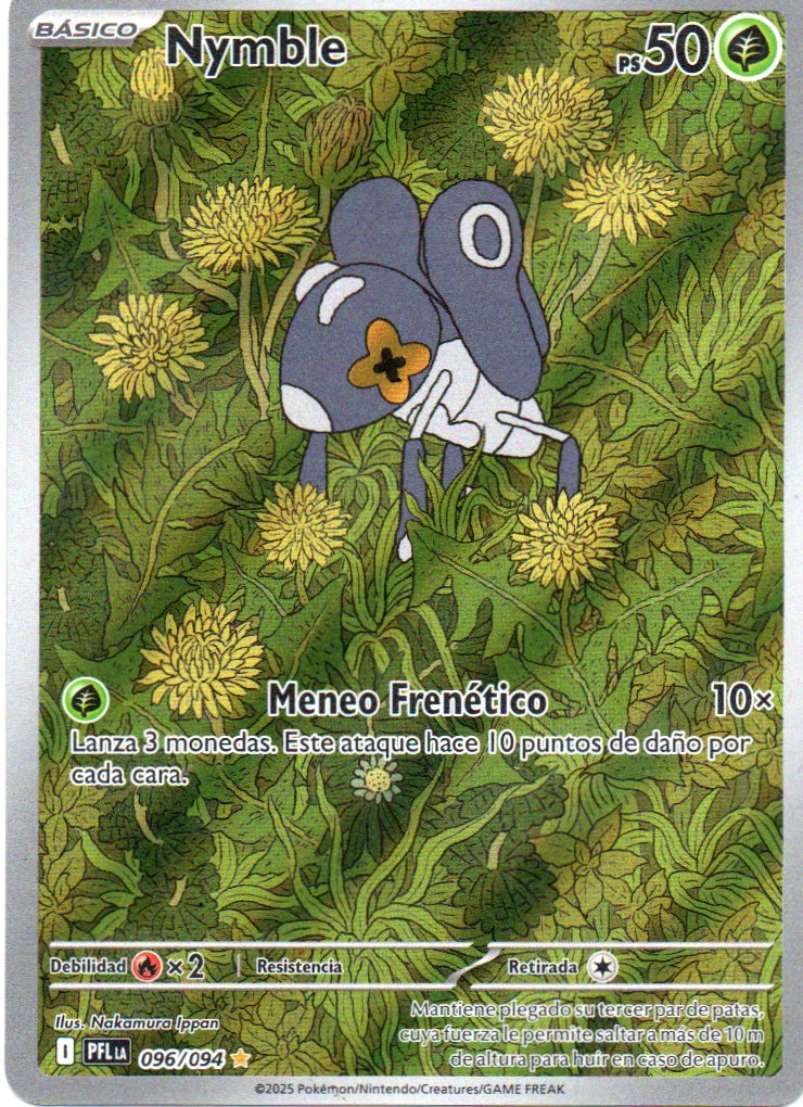 Nymble 96 Illustration rare Español