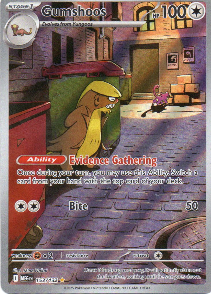 Gumshoos 153 Illustration rare Ingles