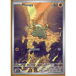 Phanpy 205 Illustration rare Ingles