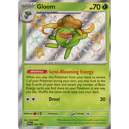 Gloom 93 Shiny rare Ingles