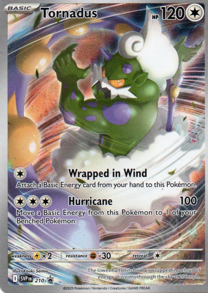 Tornadus 210 Promo Ingles