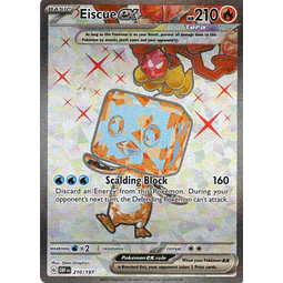 Eiscue ex 210 ultra rare Ingles