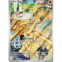 Timburr 183 Illustration rare Ingles