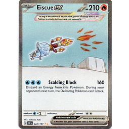 Eiscue ex 222 Illustration rare Ingles