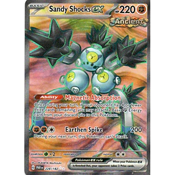 Sandy Shocks ex 228 Ultra rare Ingles
