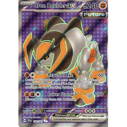Iron Boulder ex 192 Ultra rare Ingles