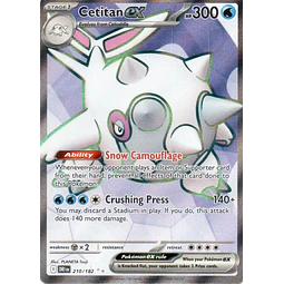 Cetitan ex 210 Ultra rare Ingles