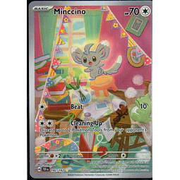 Minccino 182 Illustration rare Ingles