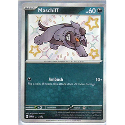 Maschiff 71 Shiny rare Ingles