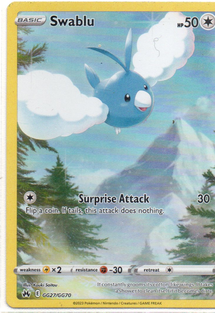 Swablu GG27 Ultra rare Ingles