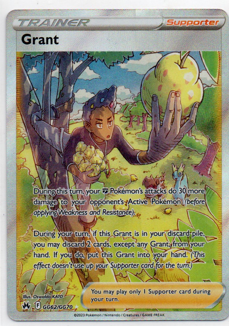 Grant GG62 Ultra rare Ingles