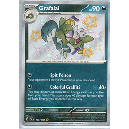 Grafaiai 190 Shiny rare Ingles