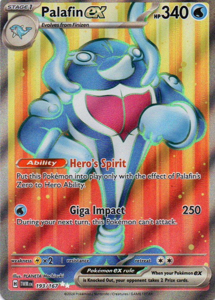 Palafin ex 193 Ultra rare Ingles