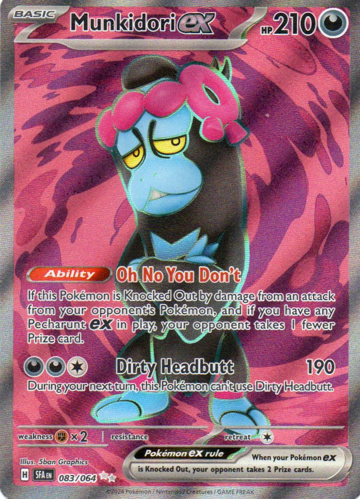 Munkidori ex 83 Ultra rare Ingles