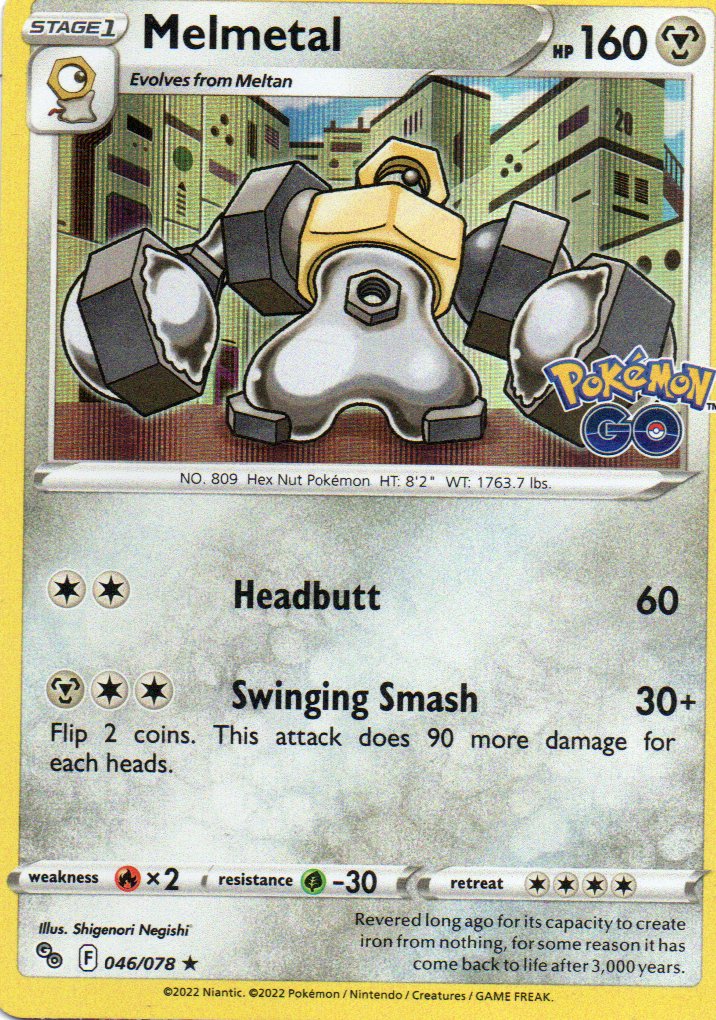 Melmetal 46 Rare Ingles