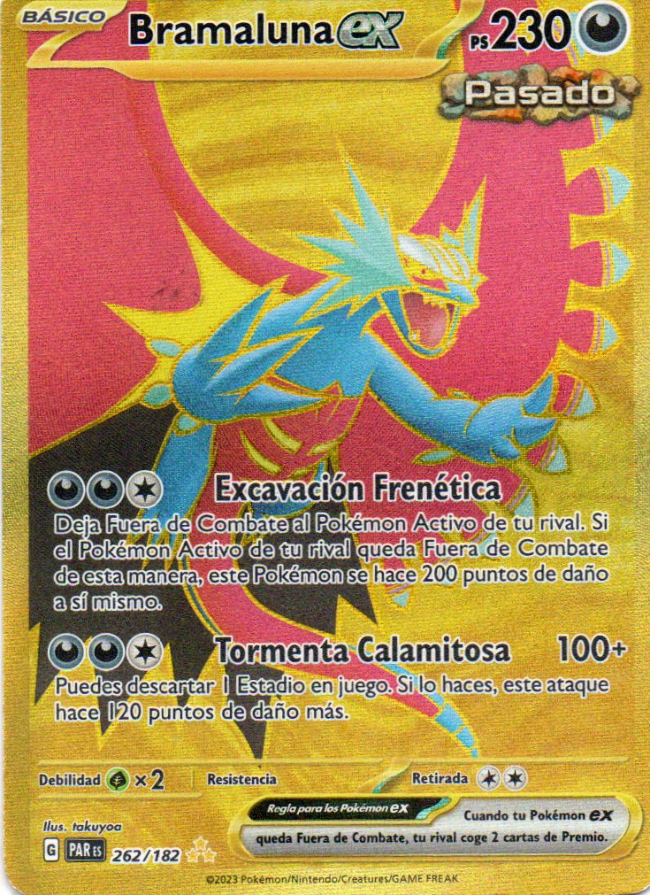 Bramaluna ex 262 Hyper rare Español