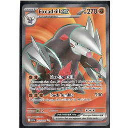Excadrill ex 160 Ultra rare Ingles