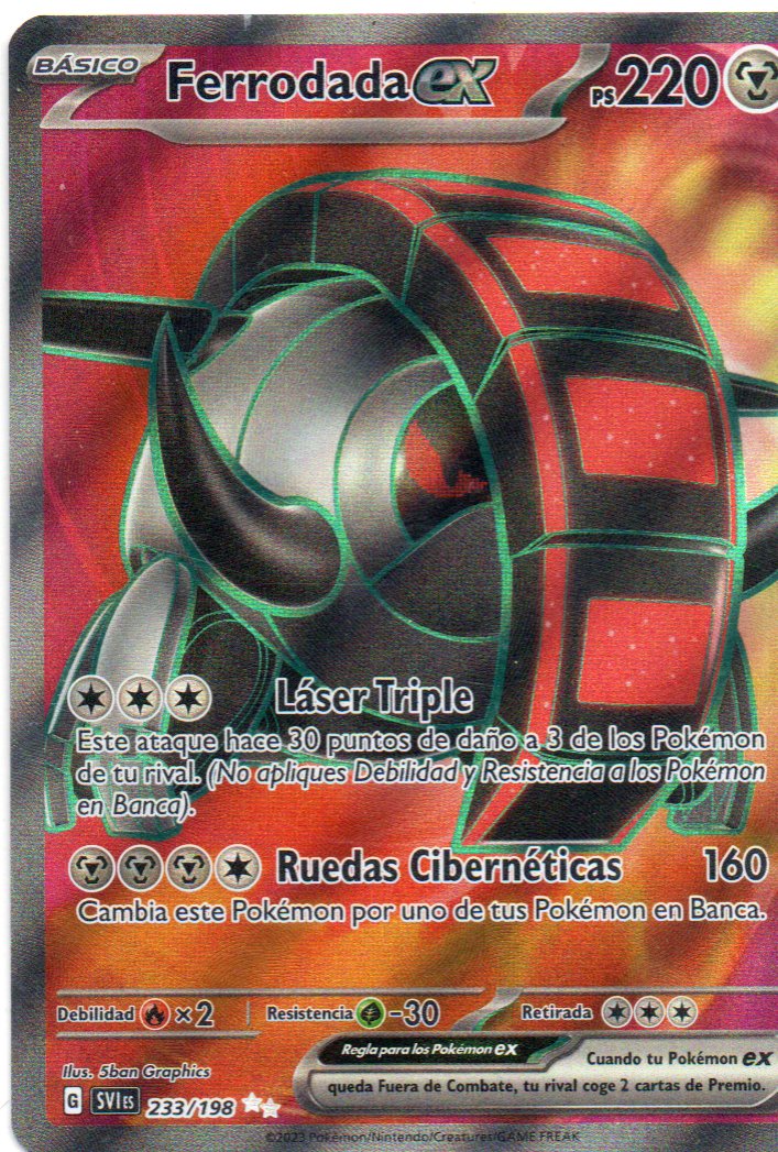 Ferrodada ex 233 Ultra rare Español