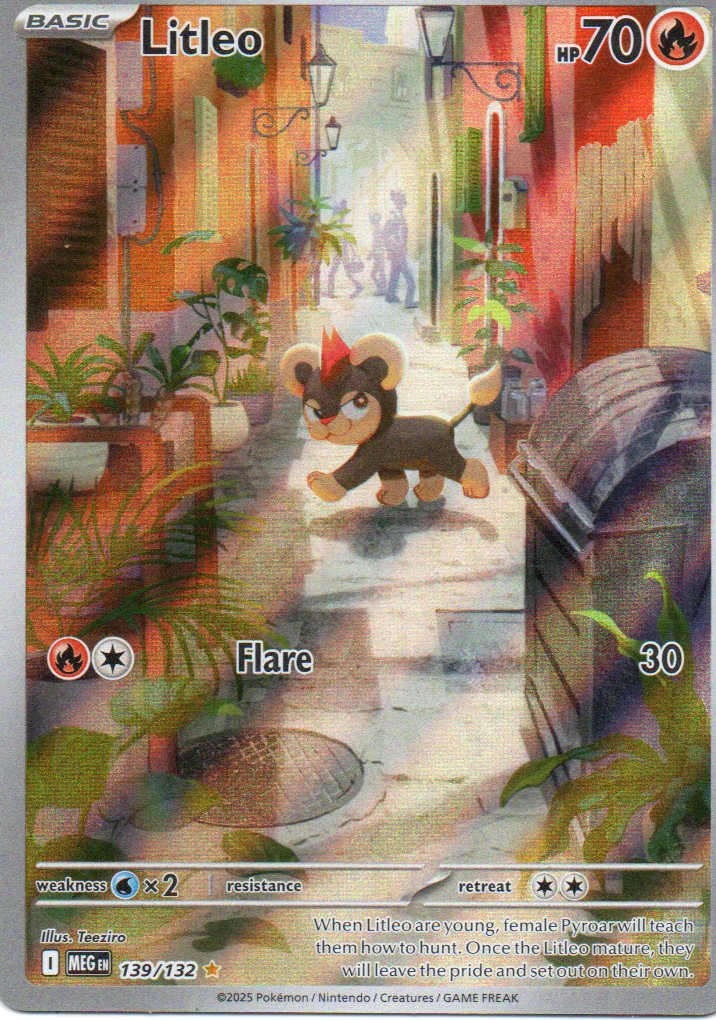 Litleo 139 Illustration rare Ingles