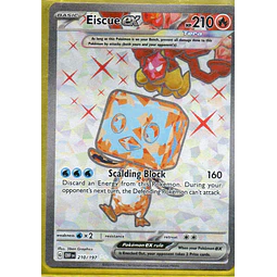 Eiscue ex 210 Ultra rare Ingles