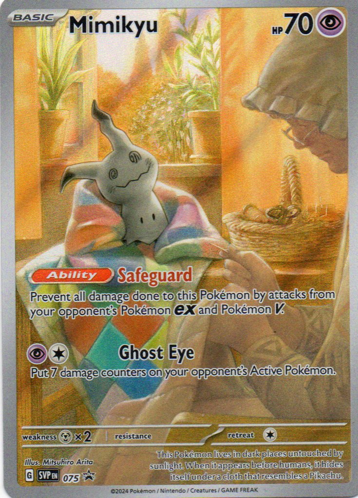 Mimikyu 75 Promo Ingles
