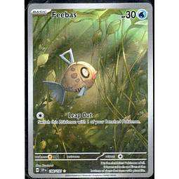 Feebas 198 Illustration rare Ingles