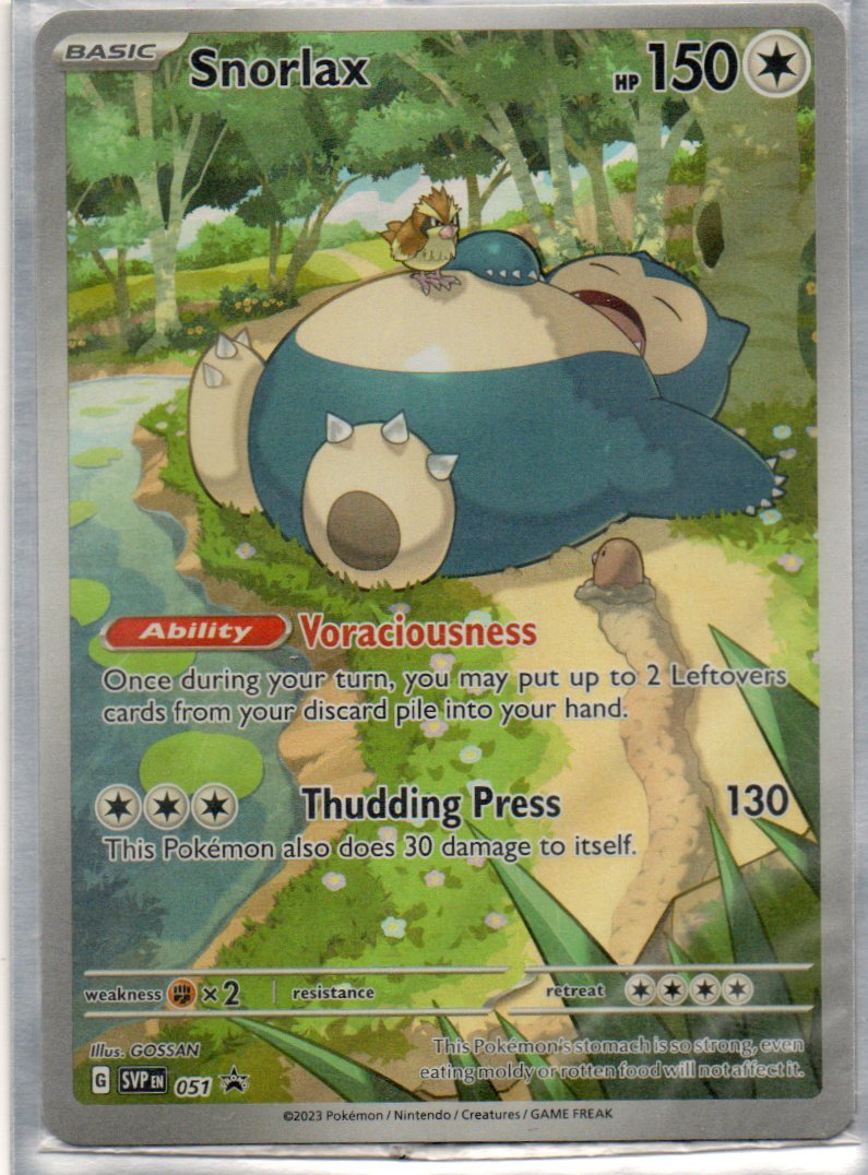 Snorlax 51 Promo Ingles