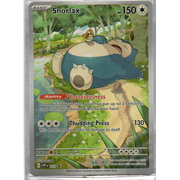 Snorlax 51 Promo Ingles