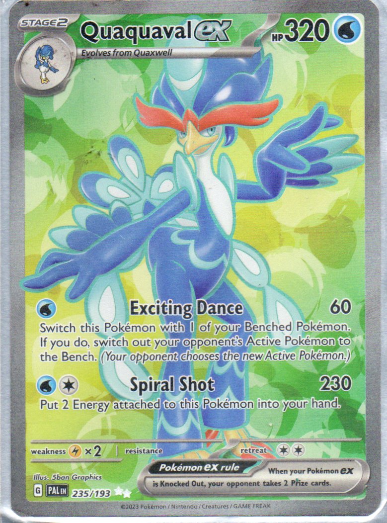 Quaquaval ex 235 Ultra rare Ingles