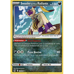 Sneasler de Hisui Radiante 123 Radiant rare Español