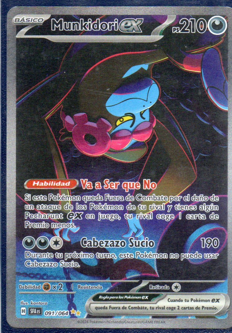 Munkidori ex 91 Special Illustration rare Español