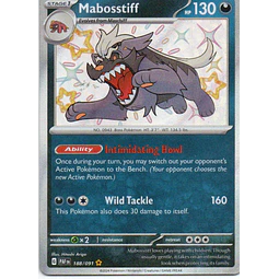 Mabosstiff 188 Shiny rare Ingles