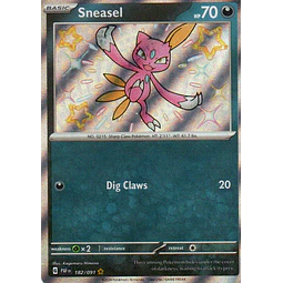 Sneasel 182 Shiny rare Ingles